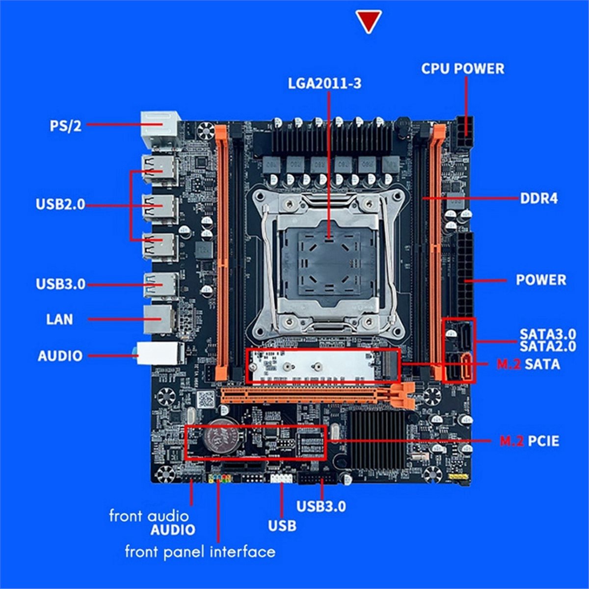 Ddr4 Desktop Ram - [AC18 Digital]/Papan Induk Desktop X99H +