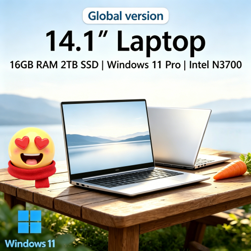 Ddr3 Ram - Novate 2026 Sleek Cut 14.1'' Laptop
