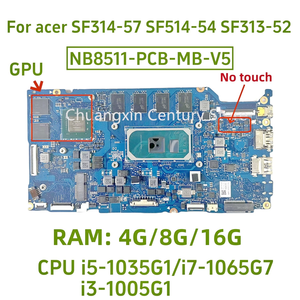 Ddr4 8Gb - Motherboard NB8511-PCB-MB-V4/V5 UNTUK Acer Swift SF313-52