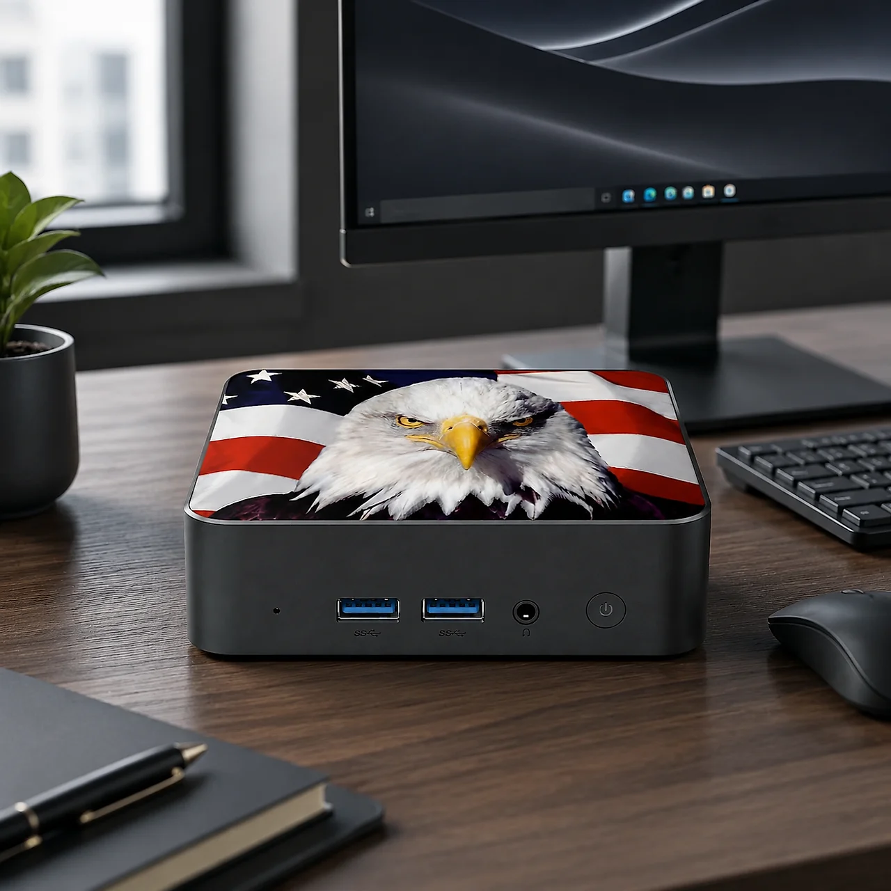 Mini PC Bertema Bendera Kanada - Ddr3 Ram ulasan dan harga