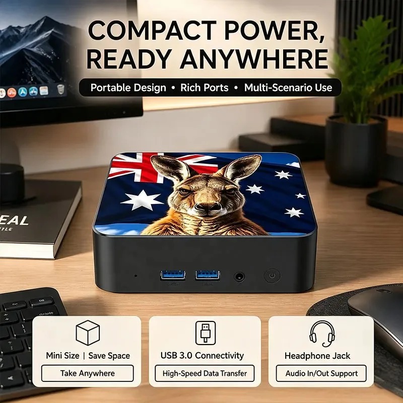Komputer Mini PC Baru yang Tan - Ddr4 Ram ulasan dan harga
