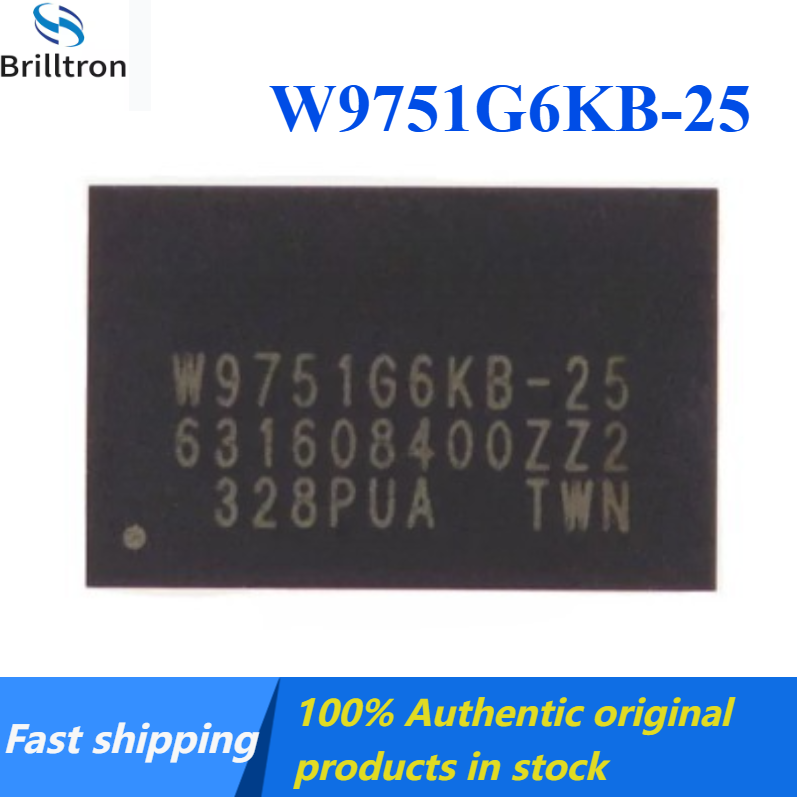 5-20 Buah Chip DDR2 W9751G6KB- - Ddr2 Ram ulasan dan harga