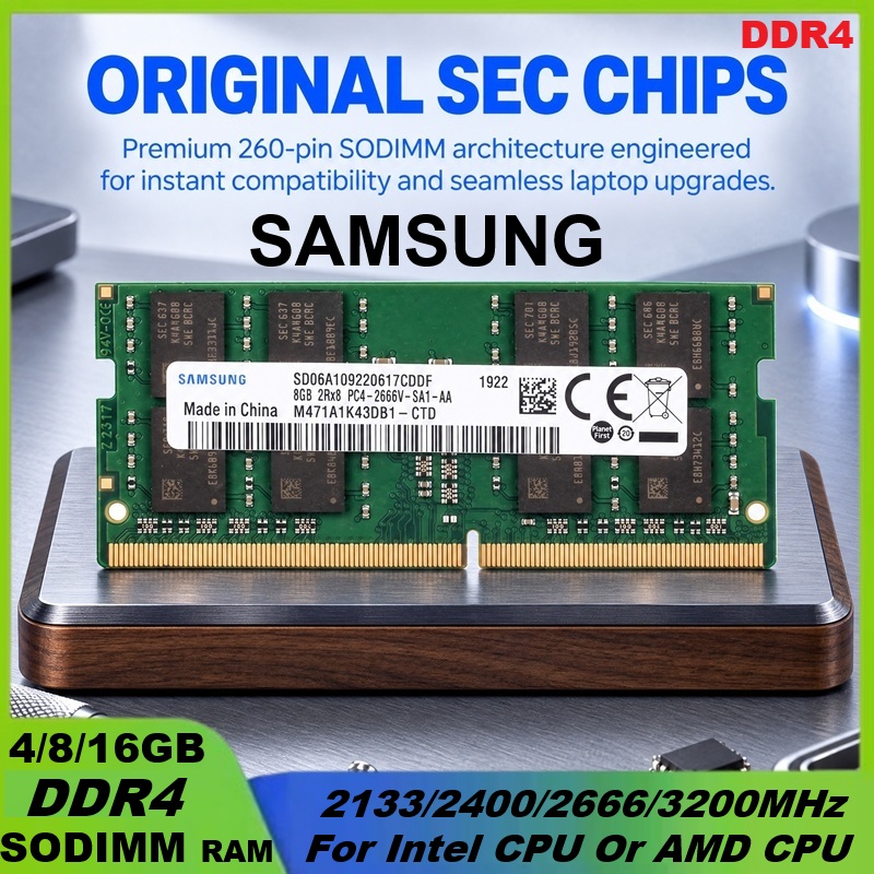RAM SAMSUNG DDR4 16GB 32GB 4GB - Ddr4 3200Mhz ulasan dan harga