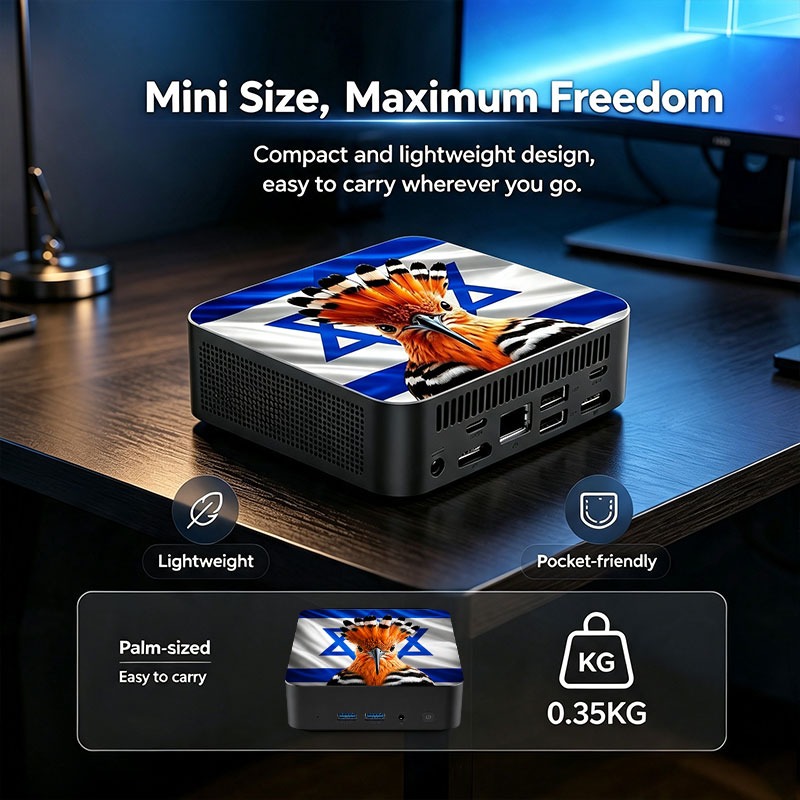 Mini PC Gaming Portabel Berkin - Ddr4 Desktop Ram ulasan dan harga