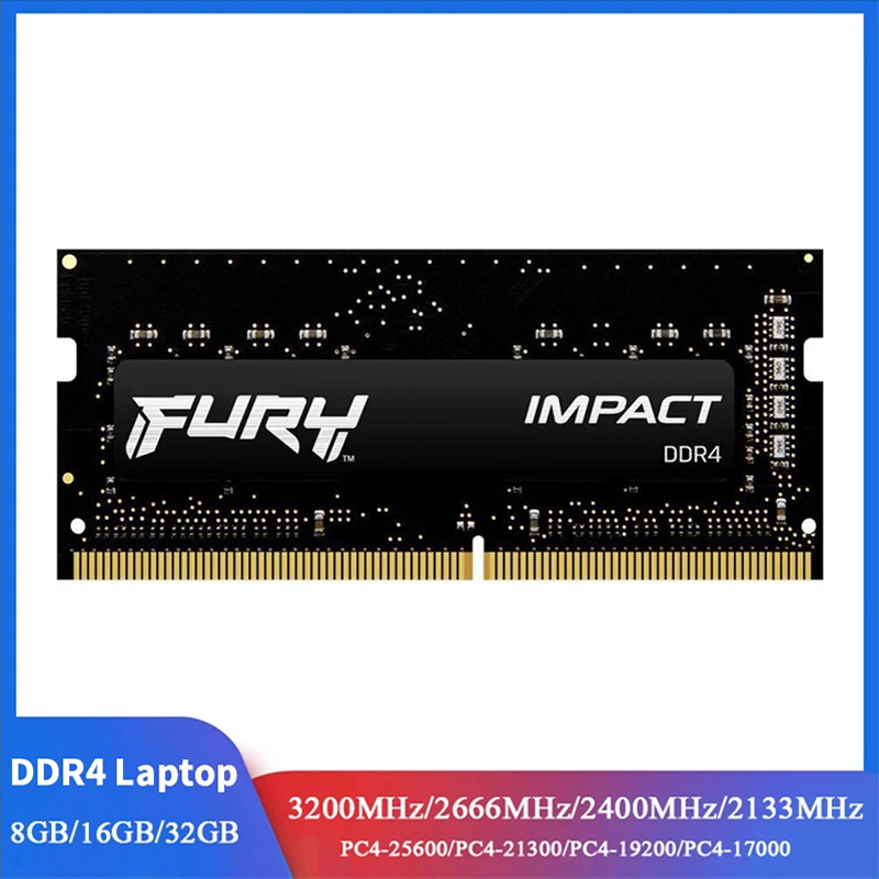 DDR4 FURY Impact RAM 16GB 8GB  - Sodimm Ddr4 ulasan dan harga